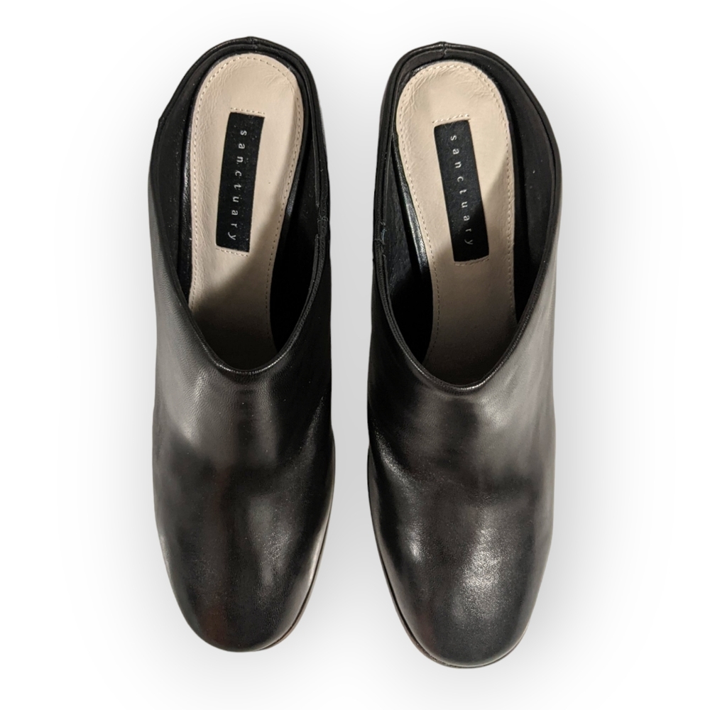 Sanctuary Black Boom Heel Mules, 9.5M - Picture 4 of 12